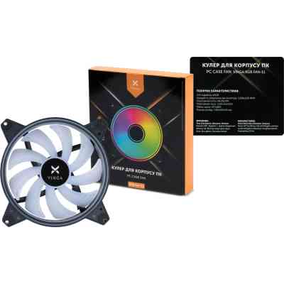 Кулер для корпуса Vinga RGB fan-11 Винница