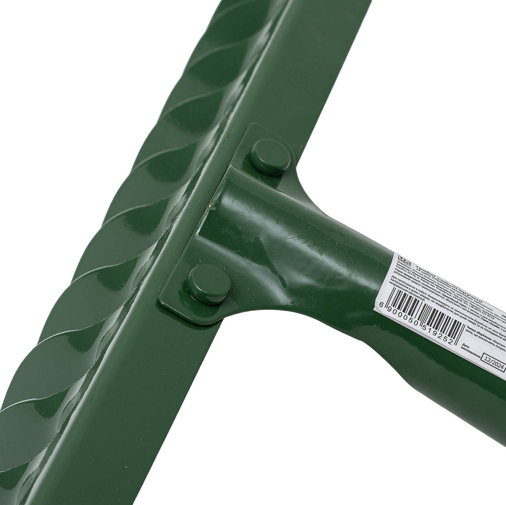 Граблі садові кручені 14 зубців 370×82мм заклепувальне кріплення GRAD (5051925) Київ - фото 7