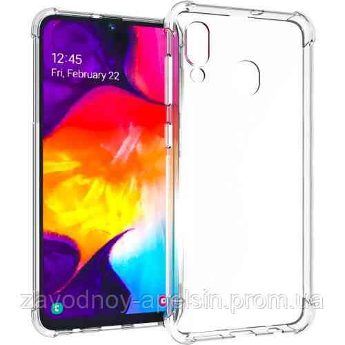 Samsung A20 A205 A30 A305 Прозрачный чехол Антишок Одесса