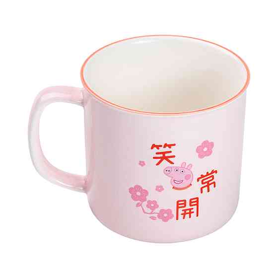 Yiwu Чашка порцелянова Peppa Pig 400 мл рожева рожева HP-15-13 Коломыя