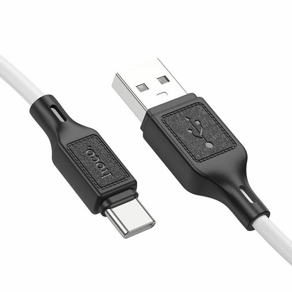 Кабель HOCO X90 Cool silicone живлення та передачі даних - Type-C, колір білий 6931474788450 Одеса - фото 2