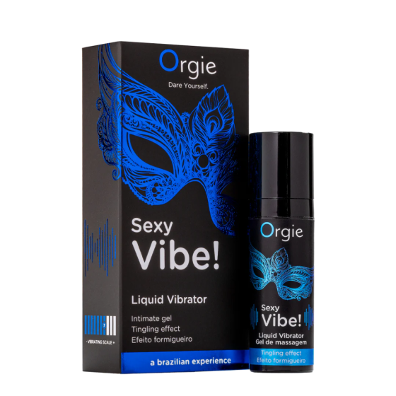 Жидкий вибратор SEXY VIBE для чувствительных зон 15 мл, ORGIE (Бразилия-Португалия) Sex Aura Киев