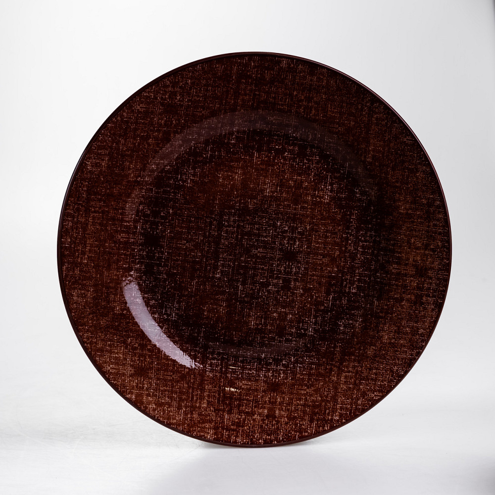 Столовий сервіз на 6 персон 24 предмети порцеляновий HP-HK-A10 Коричневий Коломия - фото 6