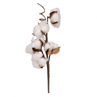 Декоративная ветвь YES! Fun Хлопок 30 см (973939) Винница - изображение 1