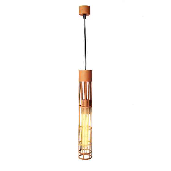 Cветильник лофт подвесной Е27 коричневый Flow MR 6040 BR Киев