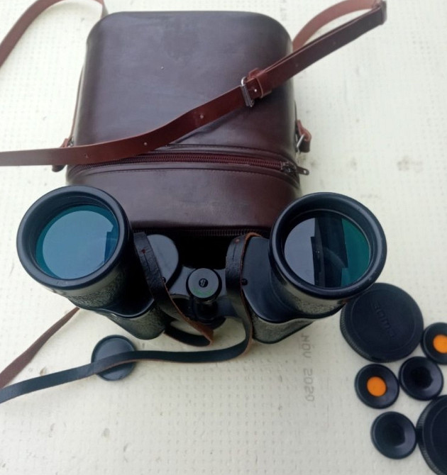 Бинокль БПЦ 7х50 ЗОМЗ СССР  1982г. (Высокосветосильный) Харьков - изображение 1