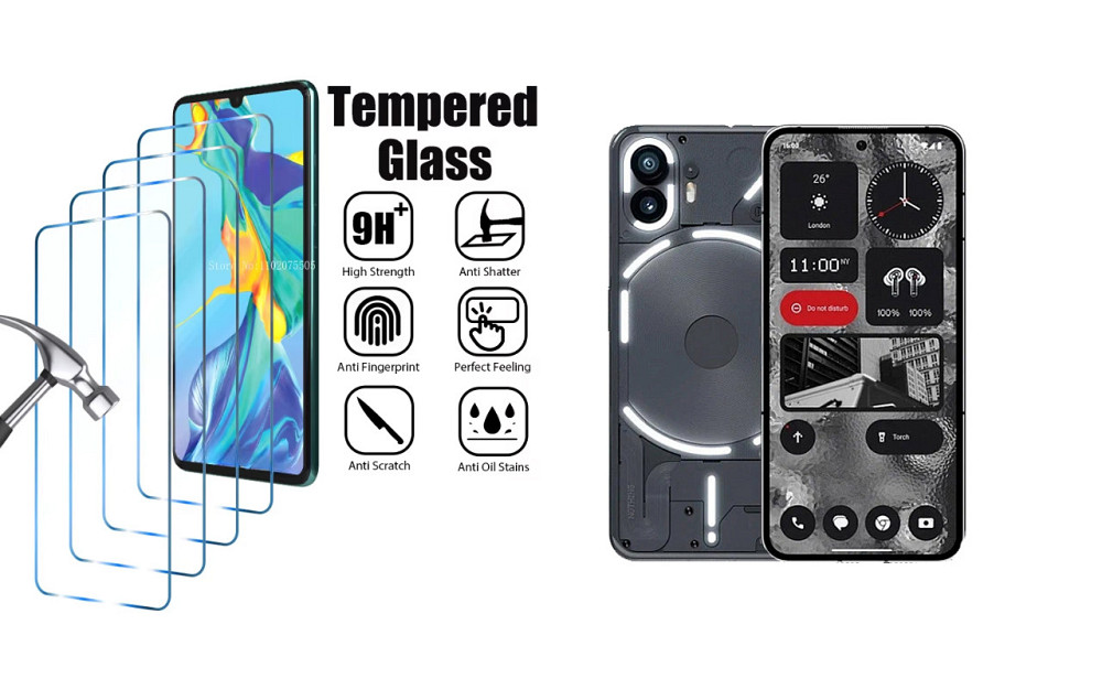 Защитное стекло ArmorGlass для Nothing Phone (1) – устойчивое к царапинам и ударам Киев - изображение 1