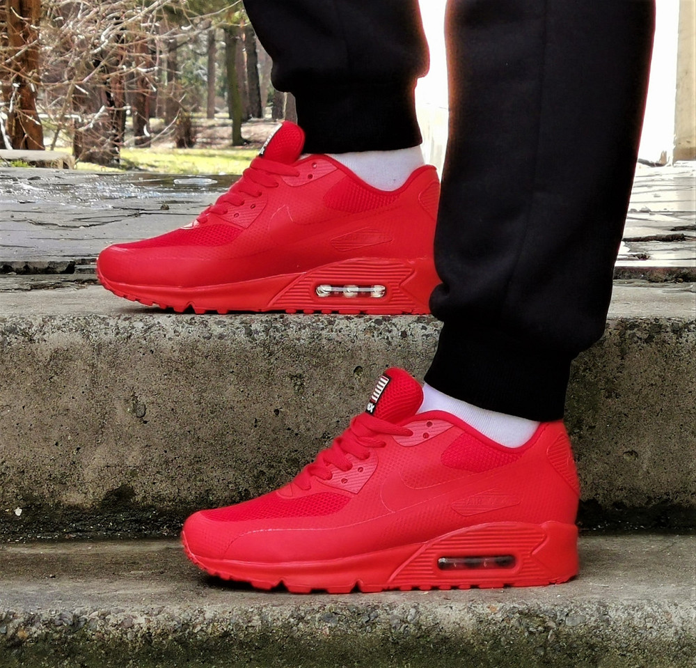 Кроссовки Красные NIke 90 Женские с Амортизацией Найк (размеры: 36,37) Днепр - изображение 7