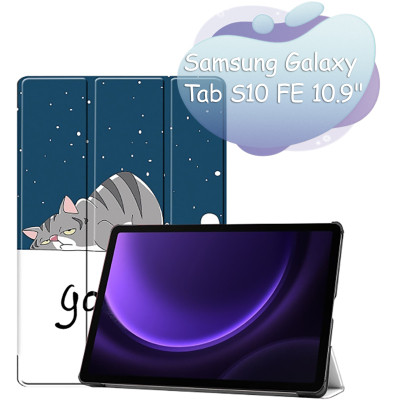Чохол до планшета BeCover Smart Case Samsung Galaxy Tab S10 FE (SM-X520/SM-X526) 10.9" Good Night (713286) Вінниця - фото 1