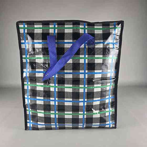 Сумка господарська, поліпропіленова, з кольоровим малюнком No1 Малюнок-Карта (34x40x20) (1 шт.) Харків