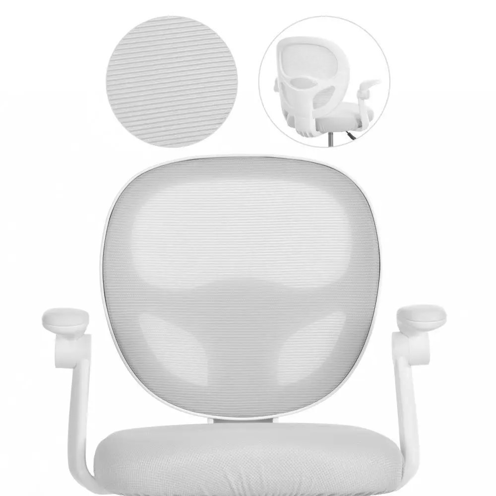 Крісло дитяче з підлокітником та підніжкою блокування коліс м'яке сидіння спинка із сітки регуляція висоти Сірий (M 6056-11) Чернигов - изображение 5