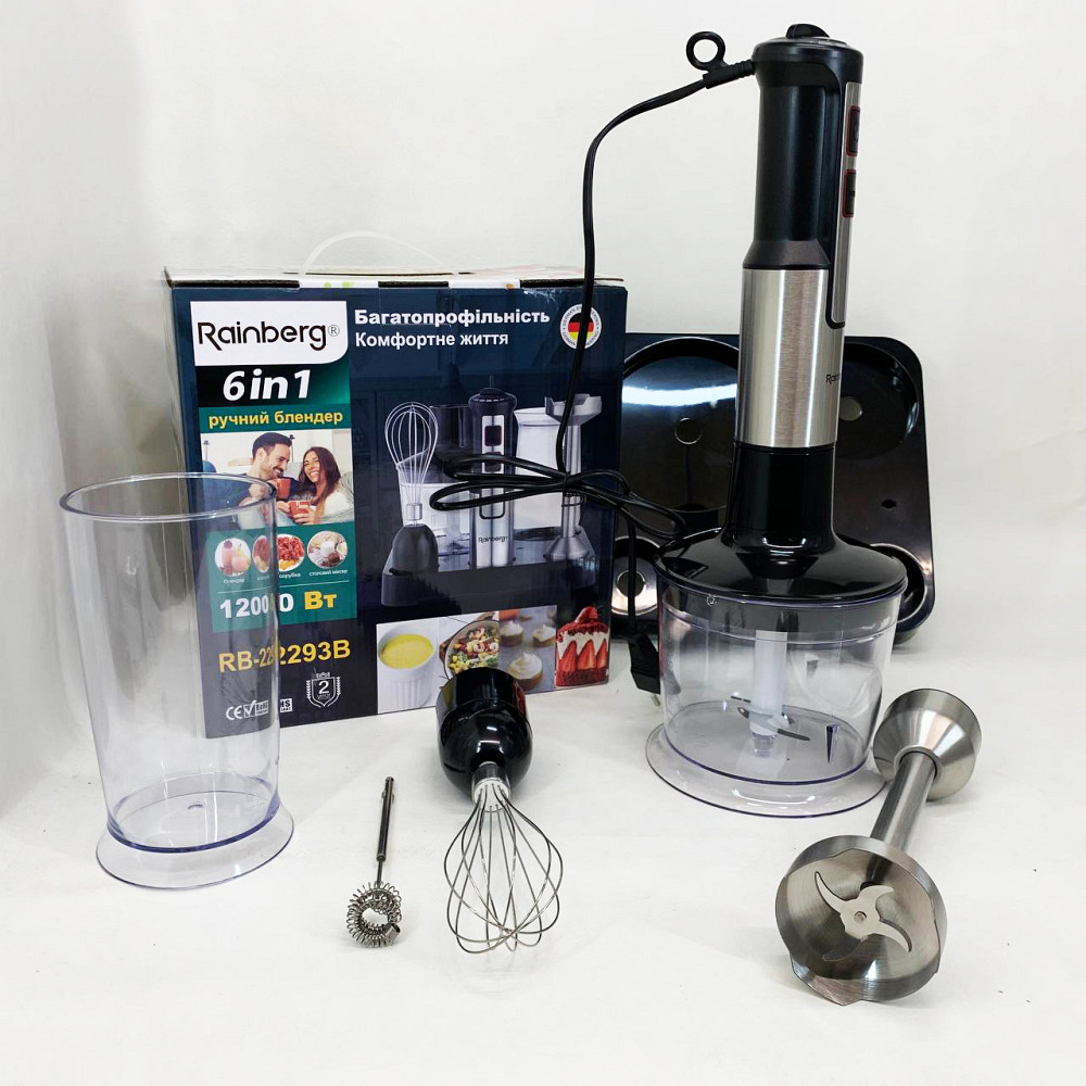 Блендер для збивання крему і соусів, Блендер для дитячого харчування пюре Смузі мейкер KR-20 Івано-Франківськ - фото 1