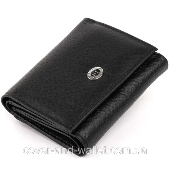 Оригинальный маленький женский кожаный бумажник ST Leather Киев