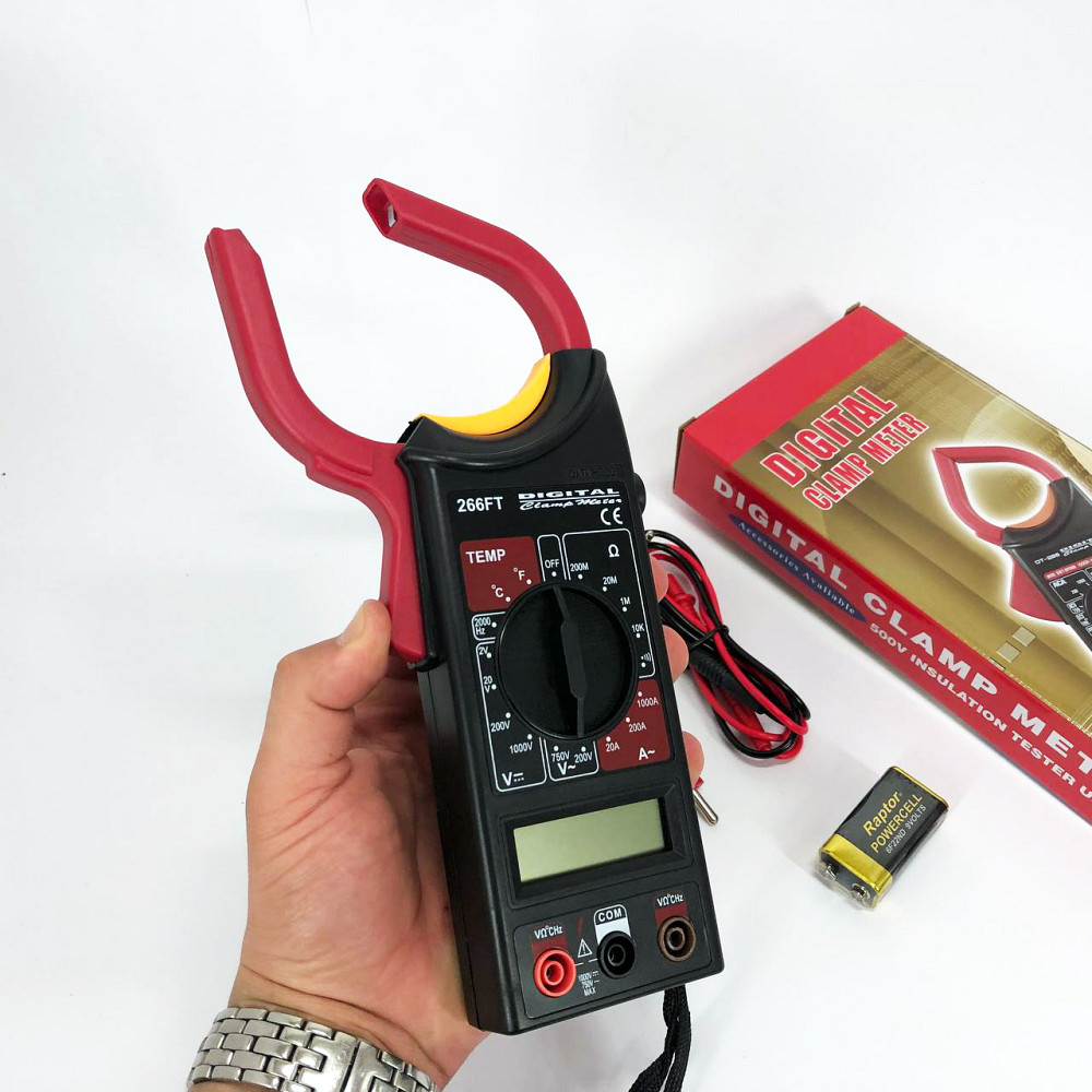 Мультиметр для електрообладнання DT, Якісний універсальний мультиметр Якісний цифровий NR-21 Львів - фото 1