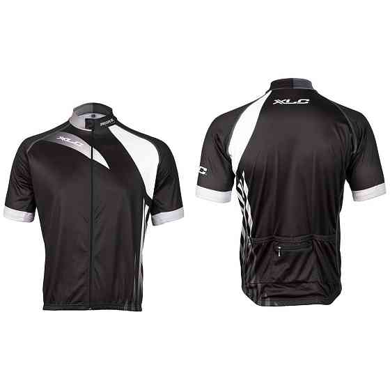 Велофутболка XLC JE-S11, M, черно-белая Київ