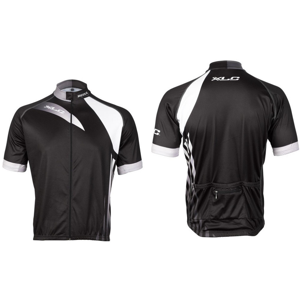 Велофутболка XLC JE-S11, M, черно-белая Київ - фото 1