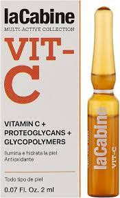 Висококонцентрована ампула для обличчя з вітаміном С Vit-C LaCabine, 2 мл Дніпро - фото 1