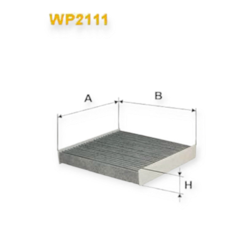 Фільтр Рено Логан II, Clio IV, Sandero II, Captur вугільний салон Мукачево - фото 1