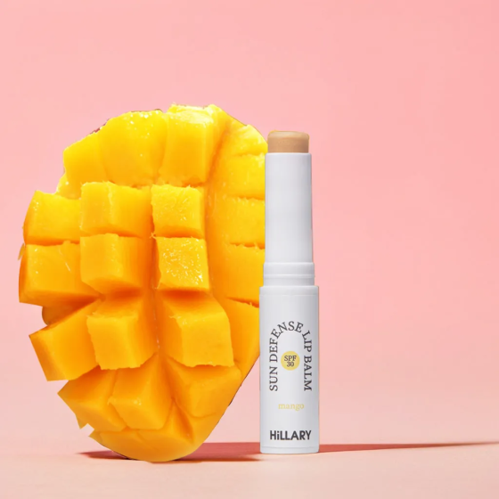 Солнцезащитный бальзам для губ Манго SPF 30 Hillary Sun Defense Lip Balm Mango SPF 30, 3 г Киев