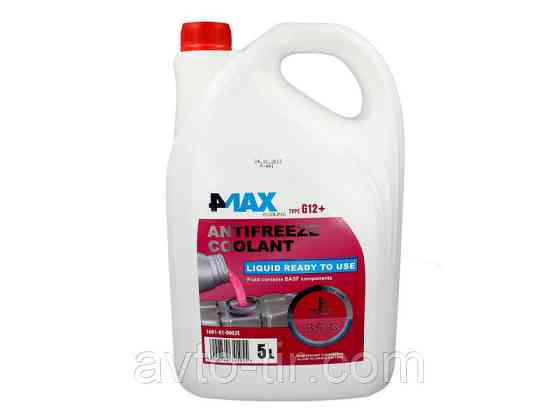 Антифриз концентрат G12 /1:1=-36°C / червоний 5L Луцьк