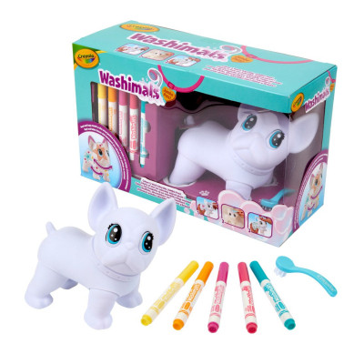 Набір для творчості Crayola Washimals Пес-велетень З фломастерами 5 шт (74-0227) Вінниця - фото 4