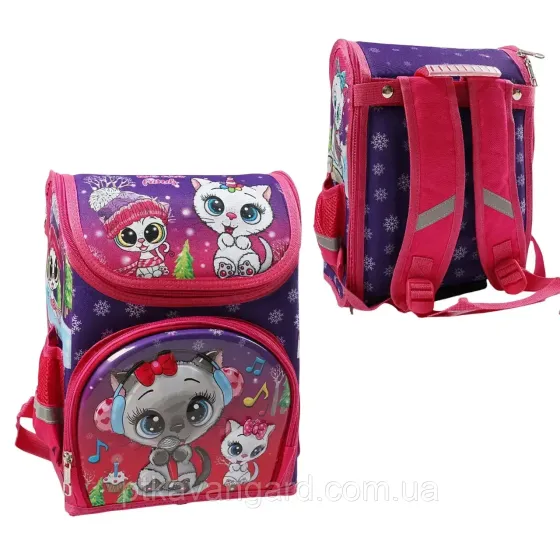 Школьный портфель каркасный 