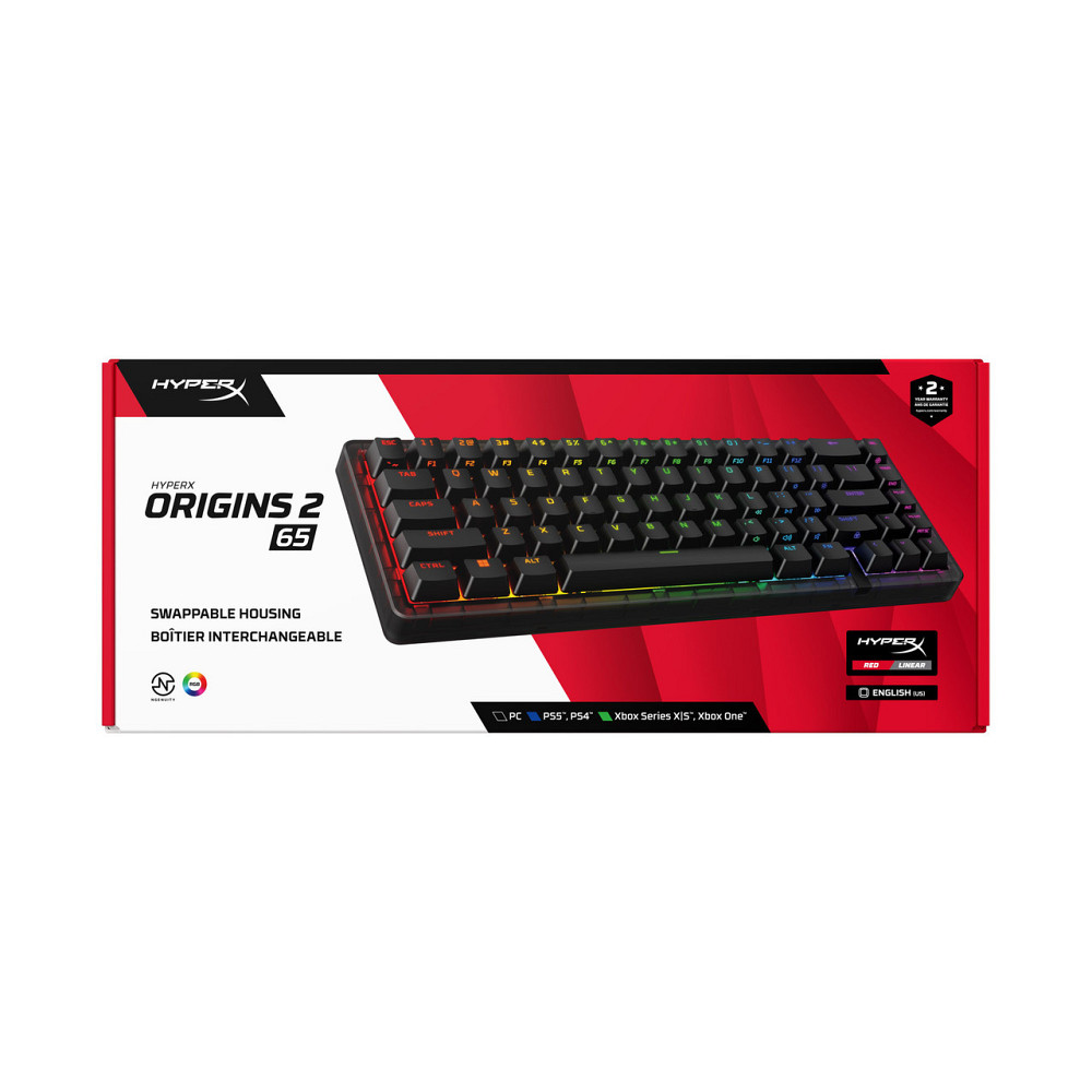 Клавіатура HyperX Origins 2 65 HX Red USB Black (B4QS3AA) ( 28354 ) Харьков - изображение 10