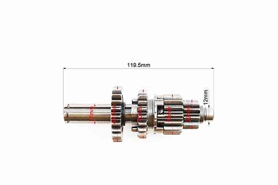 Коробка передач (два вали з шестернями) d-12мм під підшипник Киев