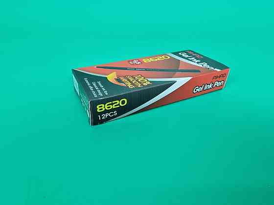 Гелева ручка червона тм Аihao AH-8620 (5 шт.) Харків