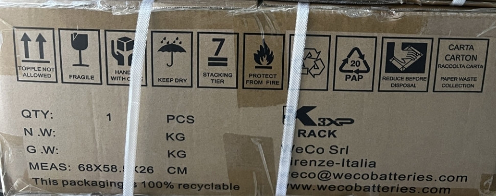 Lifepo акумулятор Weco 4k5 ultra 5.12 Квт. Харків - фото 3