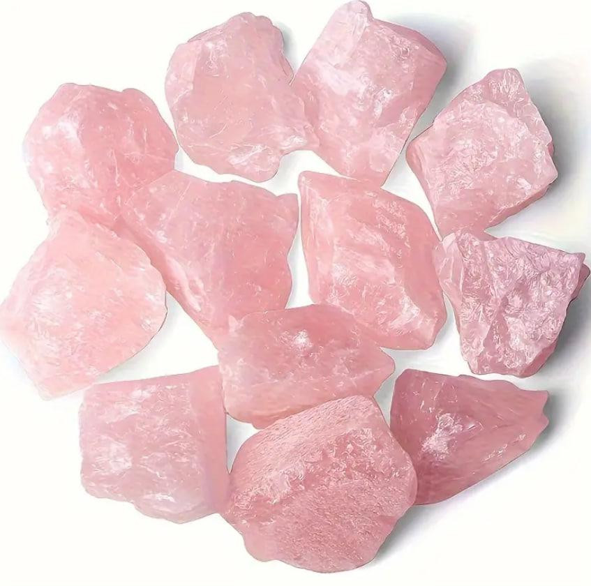 Натуральный кристалл розового кварца, размер 4 см. Необработанные кристаллы розового кварца Киев - изображение 1