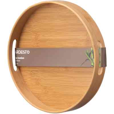 Поднос Ardesto Midori, 30х5см, бамбук, кругла (AR1430BR) Винница