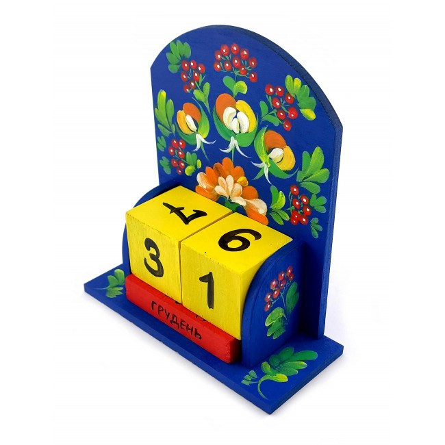 Календарь на стол деревянный Красная калина Киев - изображение 1