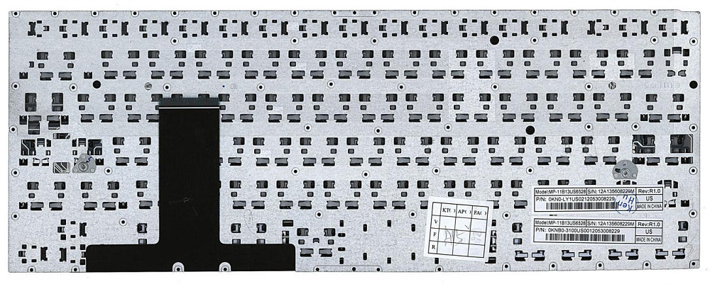 Клавиатура для ноутбука Asus (UX31E) Silver, (No Frame) RU Вінниця - фото 3