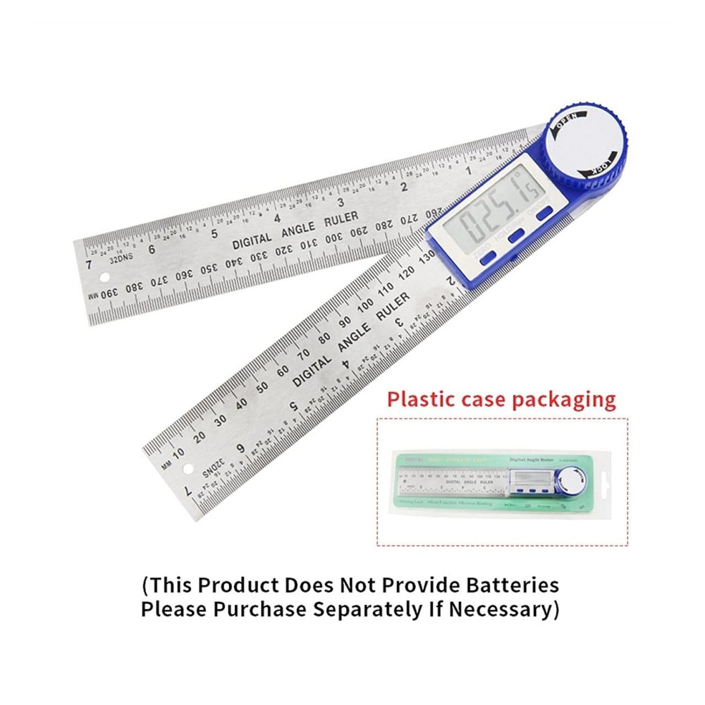 Цифровой угломер с линейкой 200 мм Киев - изображение 2