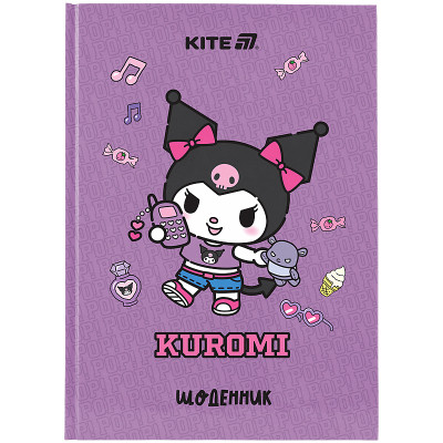 Дневник школьный Kite Kuromi, твердая обложка (HK25-262-3) Винница - изображение 1