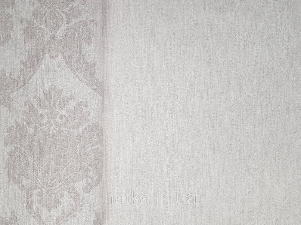 Шпалери вінілові на флізелін Rasch Ornament 1.06х10 однотонні тонка смуга світло кремово рожеві 973228 Київ - фото 3