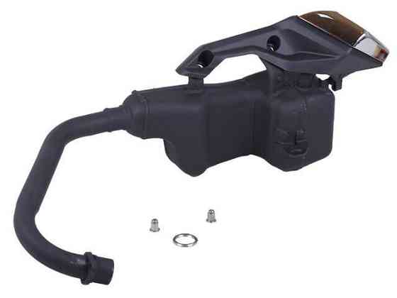 Глушитель в сборе на мотоцикл LF175-10M SR200 Мукачево