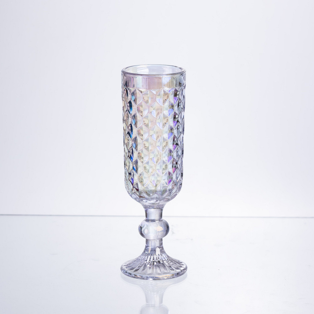 Набір келихів для шампанського 6 штук по 160 мл rainbow HP-19-252 Коломия - фото 3