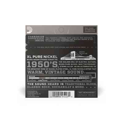 Струны для гитары D'Addario XL Pure Nickel Blues / Jazz Rock (11-48) (EPN115) Винница