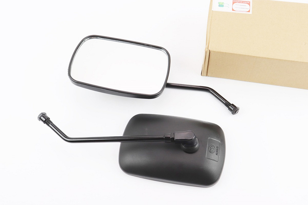 Дзеркала к-кт ПРЯМОКУТНІ 110 * 165мм- чорні, м10 (ССС - знак якості) Киев - изображение 1