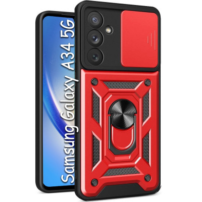 Чохол до мобільного телефона BeCover Military Samsung Galaxy A34 5G SM-A346 Red (709140) Вінниця - фото 1