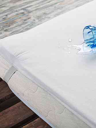 Ecotton Комплект Aqua-stop Ecotton Наматрацник двоспальний 180х200 з наволочками 50х70 з гумкою Киев