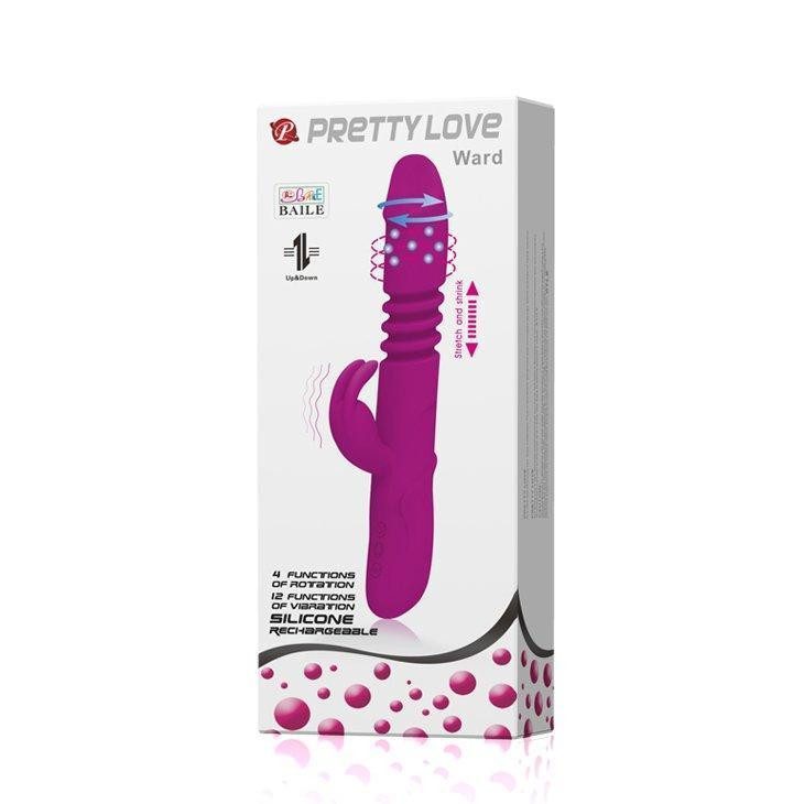 Вібратор PRETTY LOVE ''WARD'' BI-014399 Sex Aura Київ - фото 1