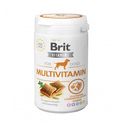 Витамины Brit Vitamins Multivitamin для взрослых собак для поддержания здоровья и иммунитета с курицей 150 г Киев - изображение 1