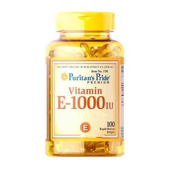 Vitamin E-450 mg (1000 IU) (100 softgels) Луцьк