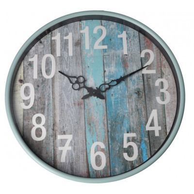 Настенные часы Optima Retro пластиковый, цвет дерева. (O52107) Винница - изображение 1