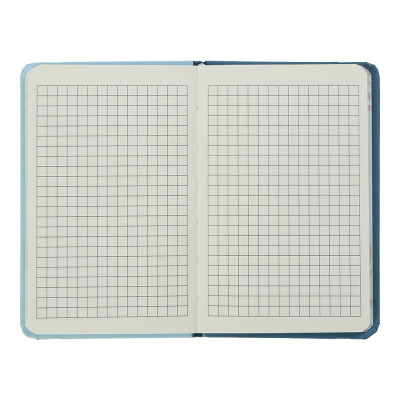 Книга записная ZiBi ASTRONAUT A6 в клеточку твердая обложка на резинке 80 листов, голубая (ZB.116104) Винница - изображение 3