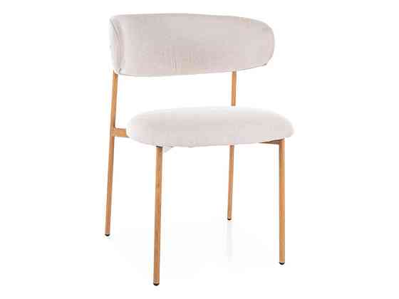 Стілець ELTON D BREGO дуб метал/світлий беж 22 Днепр