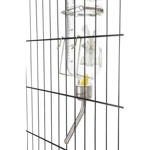 Поилка Trixie Honey and Hopper для грызунов автоматическая стеклянная 250 мл Киев